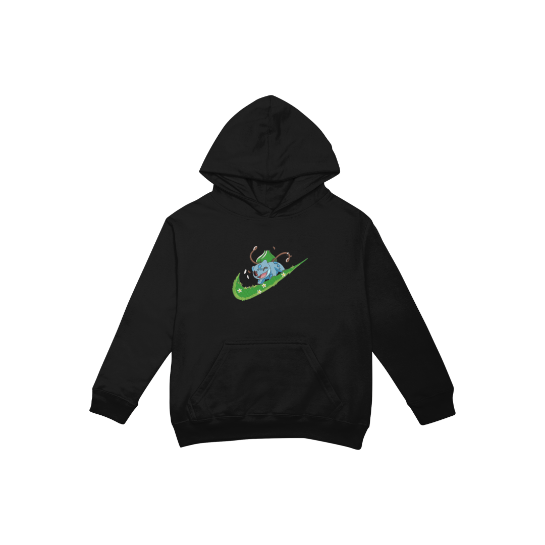 Green Turtle Embroidered Hoodie
